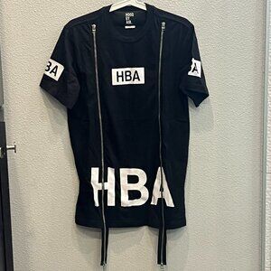 Hood By Air Logo T-Shirt Dress w/ Zipper Detail Size XS